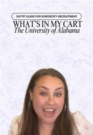 Here’s exactly what would be in my cart if I were going through Bama Rush  in 2025 🩷Old Row vs. New Row edition From comfy Convocation fits to the  perfect Pref dress (spoiler: no sequins!!), this is ...