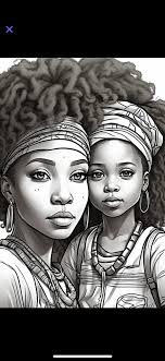 Sharing two pages preview of my comic book Jogunomi. I'm exploring a new  pattern of comic book creation which I call Afroblot. It's basically the  use of black, white, grey and red