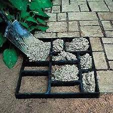 They are beautiful, low cost and low maintenance, which is why they are so popular. 1 Pcs Concrete Paving Stepping Stone Mold Path Walk Maker Paver Walk Way Rectangular Patterns With 10 Grid 23 8 X Diy Garden Path Diy Walkway Bag Of Cement