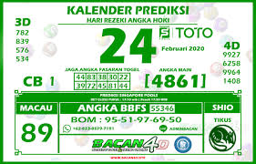 Pin Di Kalender Prediksi Toto4d