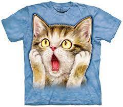 Funny Cat Shirts For Women The Mountain Kitty Cat Expressions And Faces T Shirt Oh No Cat Small You Can G Cat Expressions Cat Shirts Funny Cat Tshirt