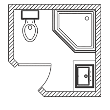 Tiny Bathroom Floor Plan Small Bathroom Floor Plans Bathroom Floor Plans Small Bathroom Layout