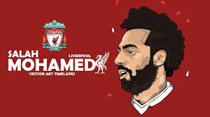 The stomach and the port. Wallpaper Mohamed Salah Liverpool 2021 Cute Wallpapers