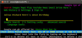 Html5, css3, js, video and even webgl. Lynx Google Unixmen