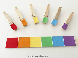 › matching color games for toddlers. Rainbow Paint Chip Color Match
