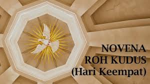 Novena roh kudus ini dilaksanakan selama sembilan hari, mulai pada hari sesudah kenaikan yesus ke surga dan berakhir pada hari sabtu menjelang pentekosta. Doa Novena Roh Kudus Hari Keempat Teks Audio Katolik Youtube
