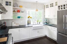 Beadboard inserts give the white cabinets in this kitchen visual interest. Use Pinterest Kitchen Ideas To Help Your Remodel Best Online Cabinets