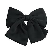 Style up & stand out with pretty hair bows for girls from claire's. Black Color Satin Large Bow Hair Clips Clips Women Barret Https Www Amazon Com Dp B07bj3h8vy Ref Cm Sw R Pi Dp U Bow Hair Clips Black Hair Bows Hair Clips