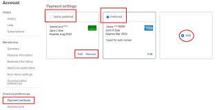 Pay your retail store card bill online with doxo. Add Or Delete A Payment Method