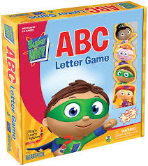 Learn english alphabet letters with pictures and pronunciation below. Amazon Com Briarpatch Super Why Abc Game Pbs Kids Early Reading Spelling Development Improve Childhood Literacy Social Skills Includes Finger Puppets Toys Games