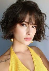 Bangs are having a major moment, and we're loving it. Stylish Short Hairstyles With Bangs Lilostyle