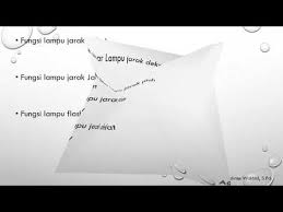 Check spelling or type a new query. Sistem Penerangan Dan Panel Instrumen Kendaraan Ringan Youtube