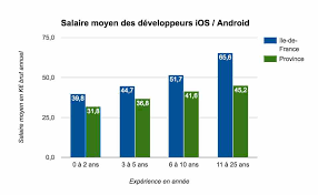 Vous rêvez de développer votre propre application mobile ? Salaires Des Developpeurs Mobile 2017