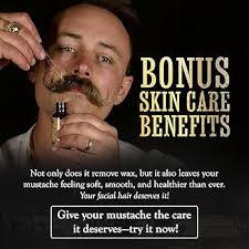 THE VINTAGE GROOMING CO. Death Grip Extra Strong Hold Mustache Wax (Night  Fury Mustache Wax Remover) : Amazon.ae: Beauty