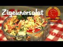 Zigeunersalat Essen In Der Ddr Koch Und Backrezepte Fur Ostdeutsche Gerichte Erichs Kulinarisches Erbe Rezepte Ddr Rezepte Einfache Gerichte