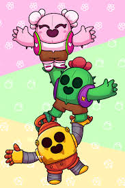 Daily meta of the best recommended brawlers compiled from exclusive discussions by pro players. Thebrawlstarscactus Star Wallpaper Brawl Star Art