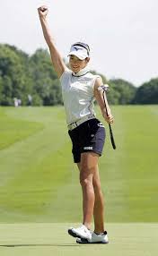 英莉花 奮闘4位 最終18番会心バーディーフィニッシュ スポニチ sponichi annex スポーツ 女子ゴルフ 女子 プロ ゴルフ ゴルフ 美人