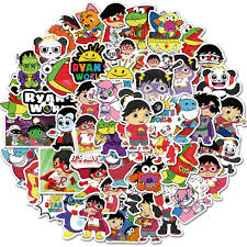 Choose from 810+ cartoon earth graphic resources and download in the form of png, eps, ai or psd. 50pcs Cartoon Ryan S World Stickers Laptop Guitar Luggage Fridge Skateboard Phone Bike Waterproof Sticker Decal Kid Classic Toys Shopee Malaysia