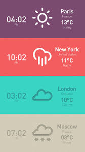 Meteo Clock Iphone App On Behance Iphone Apps Iphone App