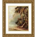 Malarz 12x14 Gold Ornate Wood Framed with Double Matting ...