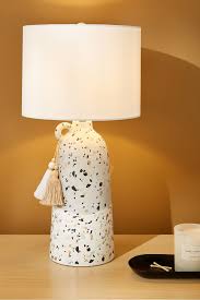 Stella Terrazzo Table Lamp In 2020 Ceramic Table Lamps Unique Table Lamps Table Lamp
