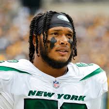 New number, more muscle for Jets' Jermaine Johnson as he's looking for a  breakout season