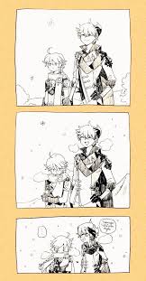 Childe X Aether Animal Crossing 3ds Animal Crossing Memes Cute Drawings