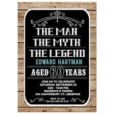 60th Birthday Birthday Gift For 60 Year Old Man Man Myth Legend 60th Birthday Invitation 60 Year Old Man Birthday Invite Old Man Birthday 60th Birthday Invitations 50th Birthday Party Ideas For Men