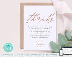 Rose Gold Baby Shower Invitation Suite Printable Template Etsy Gold Baby Shower Invitations Thank You Card Template Template Printable