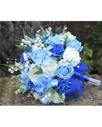 Lavender roses are trendy and unusual. Blue Rose Brides Bouquet Danielle Design Rose Lily Of The Valley Hydrangea Etc Choose From Ov Prom Flowers Bouquet Blue Wedding Flowers Rose Bride Bouquets