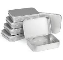 China Custom Designs Metal Rectangle Hinged Lid Soap Tin Box ...