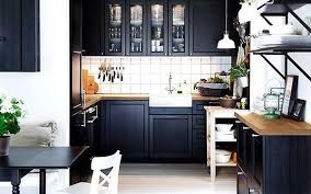 1 ikea laxarby glass door black brown