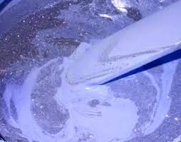 He painted a painting of the garden. How To Glitter Your Walls Glitter My World
