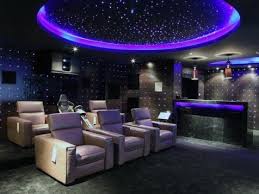 Top 40 Best Home Theater Lighting Ideas Illuminated Ceilings And Walls
