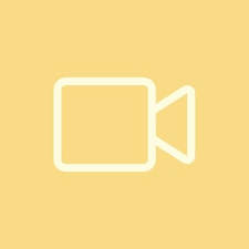 mild yellow facetime icon app icon snapchat icon app icon design