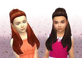 I loved the new edges that came with the child hair in the new update so i. Ariana Hairstyle For Girls Sims 4 Children Sims 4 Sims 4 Toddler