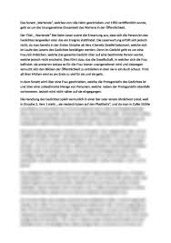 Maybe you would like to learn more about one of these? Gedichtinterpretation Wartende Von Ulla Hahn Interpretation