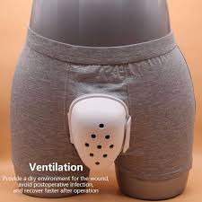 Amazon.co.jp: 包茎手術用保護カバー 男性下着 割礼保護カバー 摩擦軽減 大人用家庭用換気孔 炎症防止 (A XXXX) : ドラッグストア