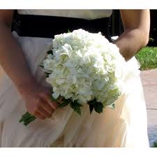 Just a few blooms make a bouquet. Hydrangea Wedding Package 4 Bloomin Basket Florist