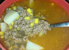 Caldo De Carne Molida Recetas Mexicanas Sopas Con Carne Molida Carne Molida