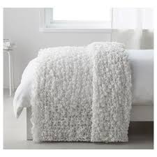 ofelia بطانية أبيض 130x170 سم ikea