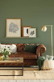 Terrarium Moss An Elegant And Deep Green Green Walls Living Room Living Room Color Schemes Living Room Paint Color Inspiration
