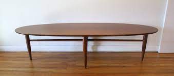 Mid century modern surfboard coffee table by mersman. Mid Century Modern Surfboard Coffee Table By Mersman Picked Vintage