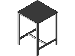 A good dining table can serve you and your family meals for many a year to come, especially a model with the ability to expand. Breakfast Table Chairs Separate 3d Cad Model Library Grabcad