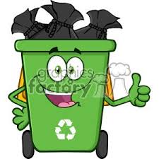 Happy Green Recycle Bin Cartoon Mascot Character Full With Garbage Bags Giving A Thumb Up Vector Recycling Bins Recycling Doodle Cartoon
