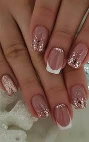 They will always attract people. Romantic Rose Gold Nail You Must Get Bright Nail Designs Nail Designs Glitter Glitter Nail Art