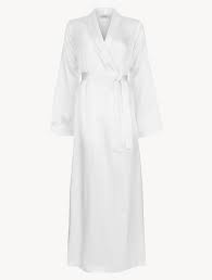 Maybe you would like to learn more about one of these? Robe Chambre Courte En Soie Blanche La Perla France