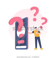 Download question images and photos. Find Illustration People Standing Near Smartphone Question Stock Images In Hd And Millions Of Other R Flat Design Illustration Illustration Design Illustration