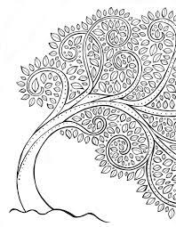 Page for antistress coloring pages with unicorns. 45 Tree Coloring Pages Ideas Coloring Pages Tree Coloring Page Colouring Pages
