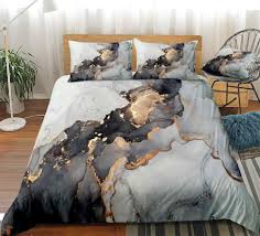 Kauf auf rechnung schnelle lieferung kostenloser rückversand. Blau Marmor Bettwasche Set Marmor Textur Bettbezug Set Blau Bettwasche Grau Bettwasche Set Jungen Madchen Heimtextilien Moderne Bettwasche Bedding Sets Aliexpress